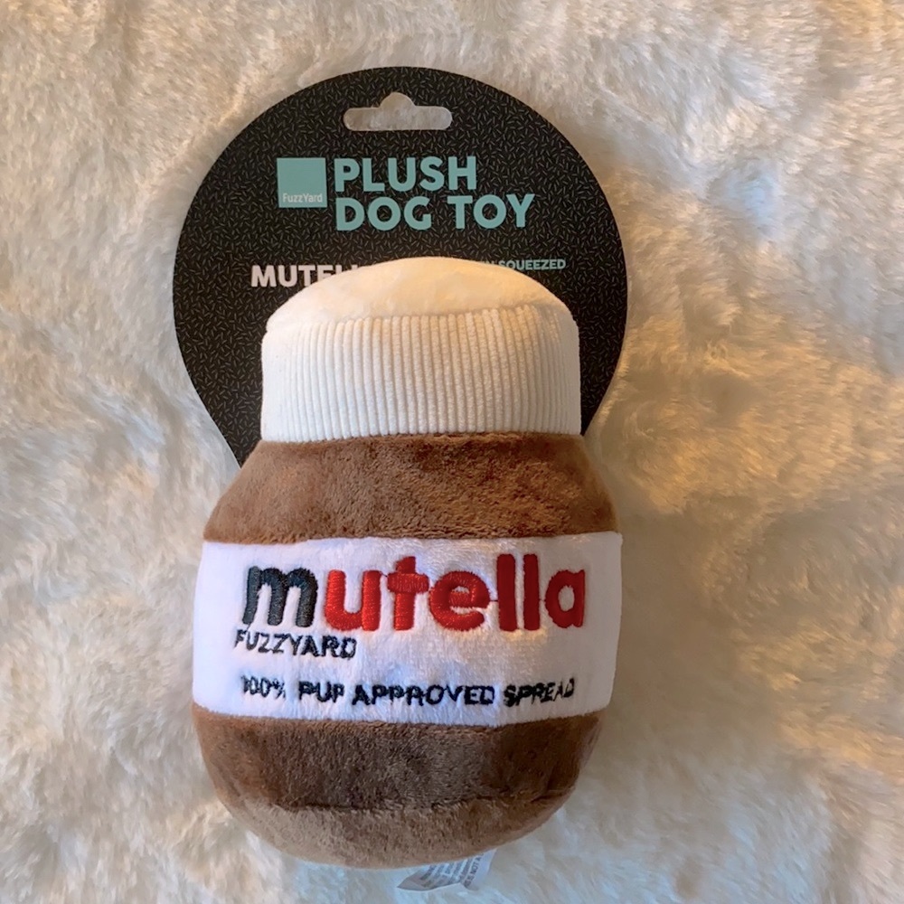 1st Mutella | new | “Mutella” Food Themed Dog Toy